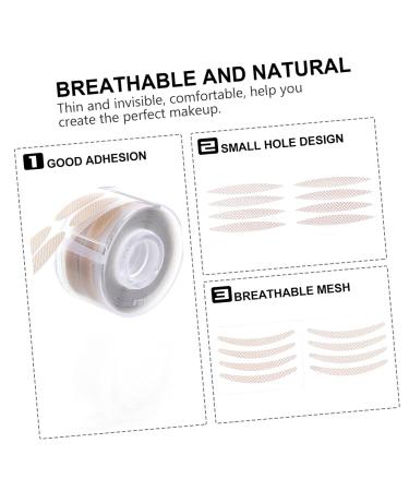 Housoutil 3 Rolls Reel Double Eyelid Stickers Tapes Eyelid Tape Clear Female Eyelid Stickers Olives Breathable - Buy Online on GoSupps.com