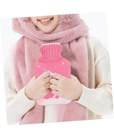 Lurrose Unicorn Hot Water Bottle Cover Set | Knitting Rubber Sack for Winter Warmth | International Shipping Available - Buy Online on GoSupps.com