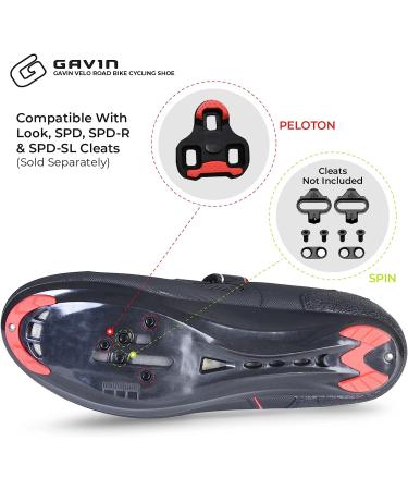 Gavin Velo Road Bike Cycling Shoe - Size 10.5 Women/9 Men - Buy Online on GoSupps.com