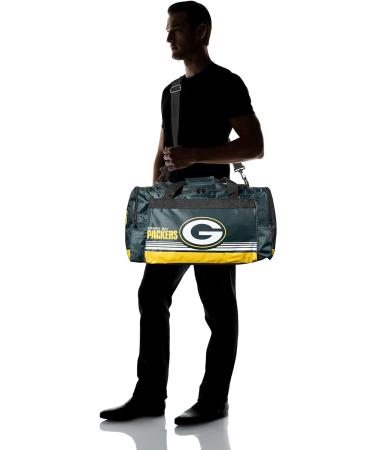 Green Bay Packers Medium Striped Core Duffle Bag - Official NFL Merchandise - Buy Online on GoSupps.com