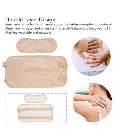 Organic Reusable Oil Pack Set for Liver Detox Insomnia Relief & Inflammation - Best International Shipping - Buy Online on GoSupps.com