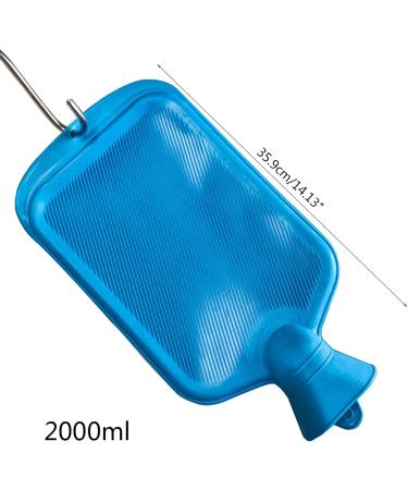 Best Colon Cleanse Enema Bag | 2 Quart Hot Water Bottle Coffee Shower Kit - Adult Enema for Home Use - Buy Online on GoSupps.com