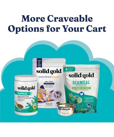 Solid Gold Indigo Moon High Protein Cat Food - Grain & Gluten Free, Digestive Probiotics, Omega 3, Low Carb Superfood Meal - 12lb - Buy Online on GoSupps.com
