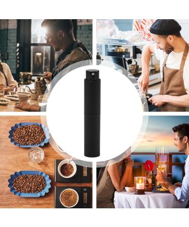 Joberio 10ML Travel Perfume Bottle - 4 Refillable & Travel Size Perfume Bottle | Portable Small Perfume Atomizer | Empty Cologne Dispenser Sprayer Bottle | Small Spray Bottle for Men and Women Black - Buy Online on GoSupps.com