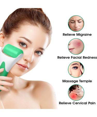 Jecrim Ice Roller for Face and Body - Tighten Pores, Reduce Puffiness & Tone Skin - Anti-Aging Beauty Care Tool for Wrinkles - Blue - Buy Online on GoSupps.com