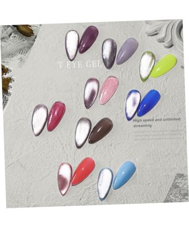 WOONEKY 3 Pcs Nail Polish Chameleon Cat Eye UV Polish Gel UV LED Nail Gel Polish Manicure Accessories - Buy Online on GoSupps.com
