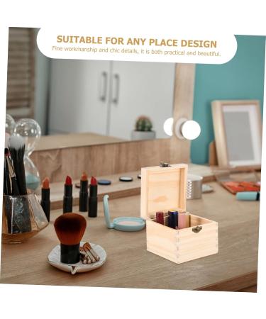 Buy Healvian 6 STK Wooden Storage Box for Essential Oils | Jewelry Packaging & Bottle Container - Buy Online on GoSupps.com