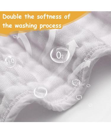  Gireich 7-Piece Baby Triangle Bib Set | Adjustable Muslin Neckerchiefs for Infants & Children | Super Absorbent Cotton Drool Scarves for Boys & Girls  - Buy Online on GoSupps.com