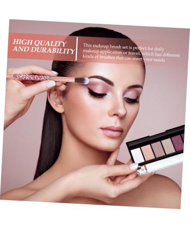 DOITOOL 1set Diamond Makeup Brush Blush Concealer Brush Face Powder Brush Eyeshadow Brush Bronzer Powder Foundation Blending Brush Face Beauty Tools Miss Plastic Rhinestones Major - Buy Online on GoSupps.com