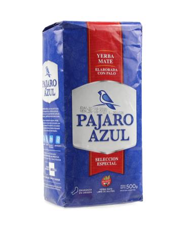 Yerba Mat Pajaro Azul Traditionnel 500g:Riche en antioxydants et vitamines acc l re le m tabolisme sans sucre! Traditionnel 0.5 kg