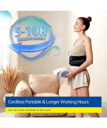 Cordless Heating Pad for Back Pain Relief - FSA/ HSA Approved, Portable Lower Back Massager & Waist Belt - Ideal Gift for Men, Women, and Family - Buy Online on GoSupps.com