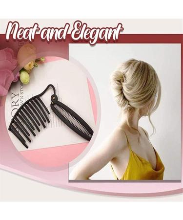 Stylish Braided Hairpin for Quick French Twist | Modern Spiral Hair Clip for Messy Bun Styling - Hair Accessories - Buy Online on GoSupps.com