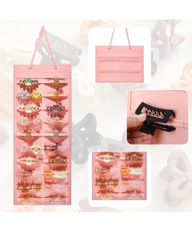 2pcs Large Claw Clip Organizer for Women and Girls - Hair Clip Storage Holder for Wall, Door, Closet - Buy Online on GoSupps.com