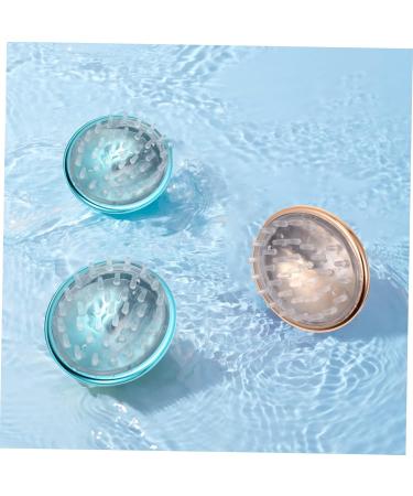 Beavorty 8 STK Silicone Massage Comb & Bathing Scrubber - Head Massage Shampoo Brush for Scalp Care & Hair Washing - Buy Online on GoSupps.com