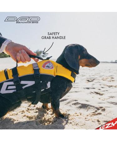 Ezydog DFD Life Jacket for Dogs - Adjustable S Size Red - Safety Handle & Reflectors | Perfect for Dogs | Shop Internationally - Buy Online on GoSupps.com