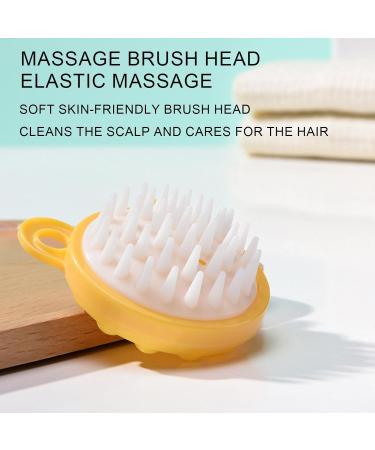 Ulapithi Head and Scalp Massage Device | Portable Silicone Scrubber for Hair Growth & Relaxation - Shampoo & Shower Brush - Buy Online on GoSupps.com