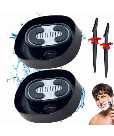 Razor Rinser - Clean Your Razor Efficiently Shaving Razor Rinser Manual Push-Type Razor Rinser Razor Cleans No Electricity Required Save Water And Ditch The Sink (2)