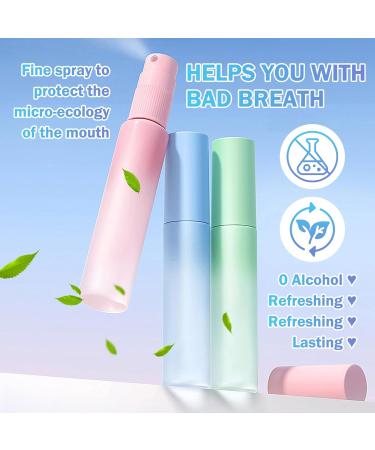 8PCS Fresh Breath Mouth Spray Floral Fruity Flavor Breath Spray for Bad Breath Travel Size Mouth Spray Alcohol Free Breath Spray for Adults Oral Care 0.59 fl oz - Buy Online on GoSupps.com