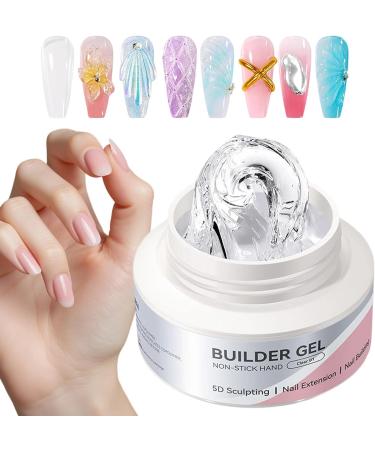  Mppchhn Nail Sculpting Gel | 60ml Solid Nail Sculpting Gel - Non-Sticky 3D Manicure Builder Salon/Home Nail Art - Buy Online on GoSupps.com