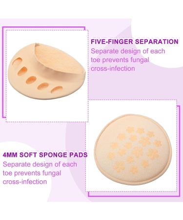 8 Pairs Reusable Forefoot Ball of Foot Cushions for Women - High Heel Pain Relief & Prevention with Invisible Toe Socks - Buy Online on GoSupps.com