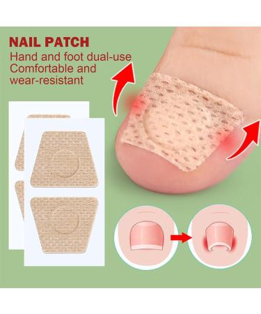 TaimeiMao 60 pieces nail digging repair patches 15 ml nail soft foot nails split nail repair strengthening nails nail digging repair patches for damaged nails and the appearance of - Buy Online on GoSupps.com