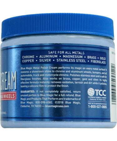 Blue Magic 500-06 Metal Polish Cream - 19 3/8 oz. | Shine and Protect Your Metal Surfaces - Buy Online on GoSupps.com