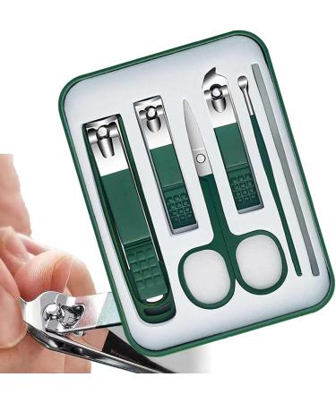 Fingernail Cutter Set Fingernail and Toenail Cutter Set | Stainless Steel Manicure Set | Nail Care Tools Grooming Kits with Storage Box Pedicure Tools for Men and Women - Buy Online on GoSupps.com