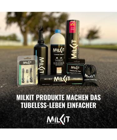 Buy milKit Tubeless Rim Tape - 28 Inch Rim Protection for Road Bikes MTB & Gravel - 10m x 25mm | International Shipping - Buy Online on GoSupps.com