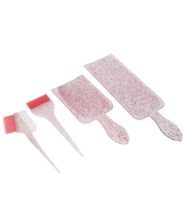 Kit de Planche de Coloration de Cheveux Kit de Planche de Mise en vidence de Cheveux de Blanchiment Polyvalent Professionnel pour Salon (PINK)