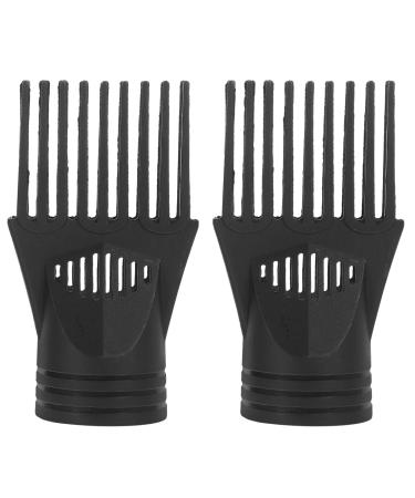 Beaupretty Blow Dryer Replacement Parts Blow Dryer Replacement Parts Hair Dryer Nozzle Comb 2pcs Hair Dryer Diffuser Attachment Blower Dryer Comb Attachment Hair Dryer Concentrator Nozzle