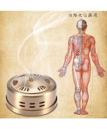 Moxibustion Box - Copper Adjustable 3 Gear Temperature Control Moxa Heat Tank for Seniors & Sedentary Relief | International Shipping - Buy Online on GoSupps.com