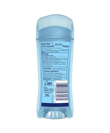 Secret Deodorant for Women - Fresh Clear Gel, Berry Scent, 3.4 Oz (Pack of 3) - Buy Online on GoSupps.com