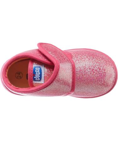 Chicco Unisex Kid's Polacchino Taxo Polish Slipper - Glitter Fuchsia - Size 4 UK - Buy Online on GoSupps.com