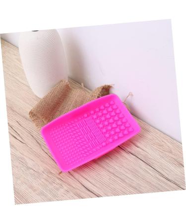 minkissy 1pc Brush Washing Mat Makeup Brush Scrubber Mat Makeup Brush Cleaner Mat Brush Cleaning Pad Silicone Makeup Brush Cleaning Mat Cleanser Hair Brush Cleaner Tool Portable Paint Brush - Buy Online on GoSupps.com