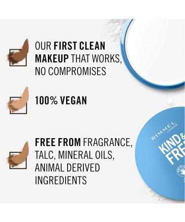 Rimmel Kind + Free Natural Finish Pressed Powder Translucent 001 | Shop Now - Buy Online on GoSupps.com