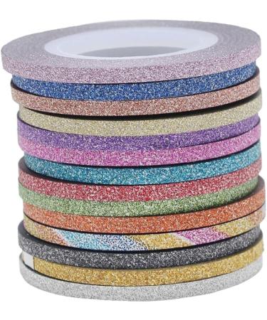 lmoikesz 10 Set of/set Multicolored Nail Art Striping Tape Set Wide Application And Easy To Fashionable And Unique Paper Good Gifts Random Color 3MM Random Color 3MM 10Set - Buy Online on GoSupps.com