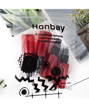 Honbay 4PCS 30ML Portable Refillable Fine Mist Spray Bottles - Ideal for Travel Beauty & Personal Care - Buy Online on GoSupps.com