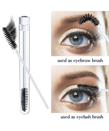 80-Piece TUZAZO Mascara Wand Tube Set with Diamond Empty Eyelash Brush Tubes (Black Lash Style) - Makeup Tools for Lash Extension - Buy Online on GoSupps.com