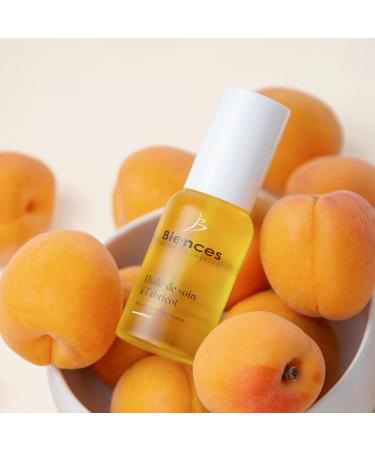 Biences Swiss Cosmetics Apricot Oil for Face and Body Enriched with Vitamin E - 100/100 Yuka & Natural 99.60% - Suitable for the Whole Family - Vegan and 100% Swiss - 50 ml - Buy Online on GoSupps.com