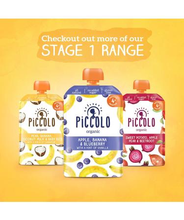Piccolo Organic Pear Banana Coconut Milk Baby White Rice 100g - Buy Online on GoSupps.com