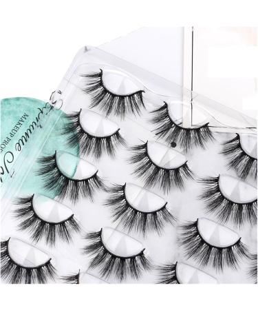 UAMOU Faux Mink Eye Lashes MIX 28 Styles Natural Soft False Eyelashes Fluffy Volume Handmade Faux Cils Makeup in bulk Cheerfully (Color : 7D-31 Size : 30 Boxes) 30 Boxes 7D-31 - Buy Online on GoSupps.com