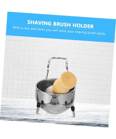 Buy Hemoton Men's Shaving Brush Set | Stainless Steel Razor Soap Bowl & Stand Premium Shaving Kit for Men - Buy Online on GoSupps.com