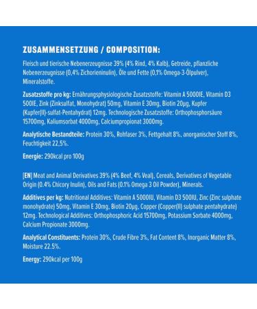 Buy Amazon 20 Strips Chewing Treats for Dogs - Beef & Veal 200g Pack of 5 - International Shipping Available - Buy Online on GoSupps.com