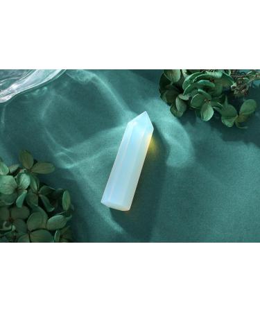 Opal Crystal Wand - XIANNVXI 2 Hexagonal Point Healing Stone for Reiki Therapy - Buy Online on GoSupps.com
