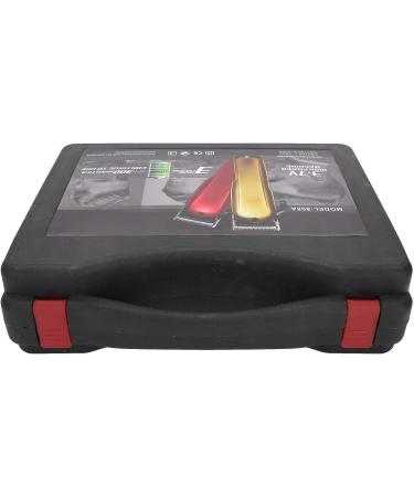 Rechargeable Hair Clipper - Electric Carving Hair Trimmer for Men - US Plug 100-240V (Red) - Best Hair Cutting Tool - Buy Online on GoSupps.com