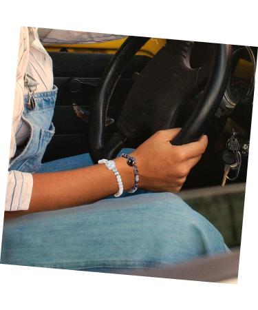 Doitool Handmade Motion Sickness Relief Bracelet Set - 24pcs Glass Beaded Bracelets for Women - Adjustable and Delicate Travel Decor - Assorted Colors - Buy Online on GoSupps.com