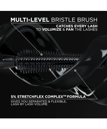 L Or al Paris Voluminous Panorama Mascara - Volumizing & Lengthening Washable Smudge Resistant - Blackest Black 0.33 Fl Oz - Buy Online Internationally - Buy Online on GoSupps.com