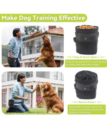 Avotik Dog Treat Pouch - Pet Training Bag with Water Bottle Holder & Poop Waste Bags Dispenser - Buy Online on GoSupps.com