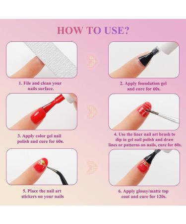 SAVILAND 42PCS Gel Nail Polish Kit - 32 Colors 7.5ML Set with Bases, Glossy & Matte Top Coats - Summer Gel Manicure DIY Gift - Buy Online on GoSupps.com