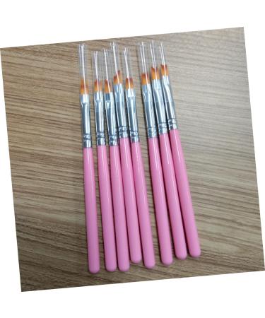 minkissy 3 Sets Gel Nail Brush Nail Art Supplies Detail Drawing Brush Nail Gel Kit De Manicura Nail Art Tips Builder Gel Builder for Nails Builder Gel for Nails Pink Tool Painted - Buy Online on GoSupps.com